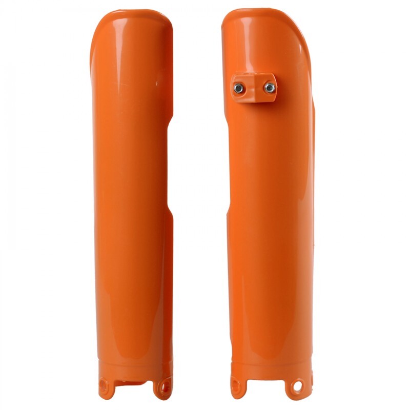 Polisport 75-839-90O Fork Guard Protectors Orange for KTM SX/SX-F/EXC 03-07