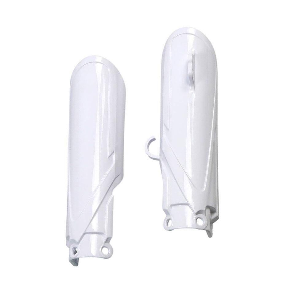 Polisport 75-839-98W Fork Guard Protectors White for Yamaha YZ65 19-23