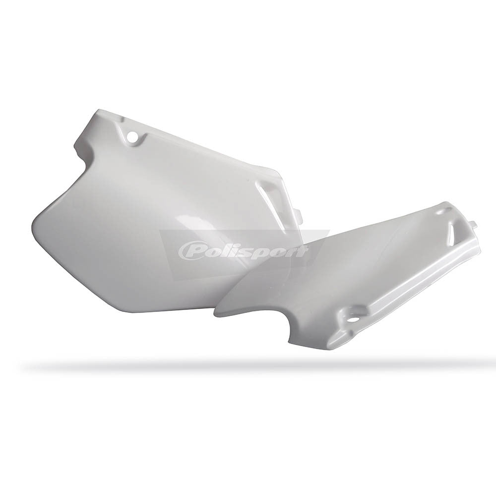 Polisport 75-841-10W Side Covers White for Honda CR125 95-97/CR250 95-96