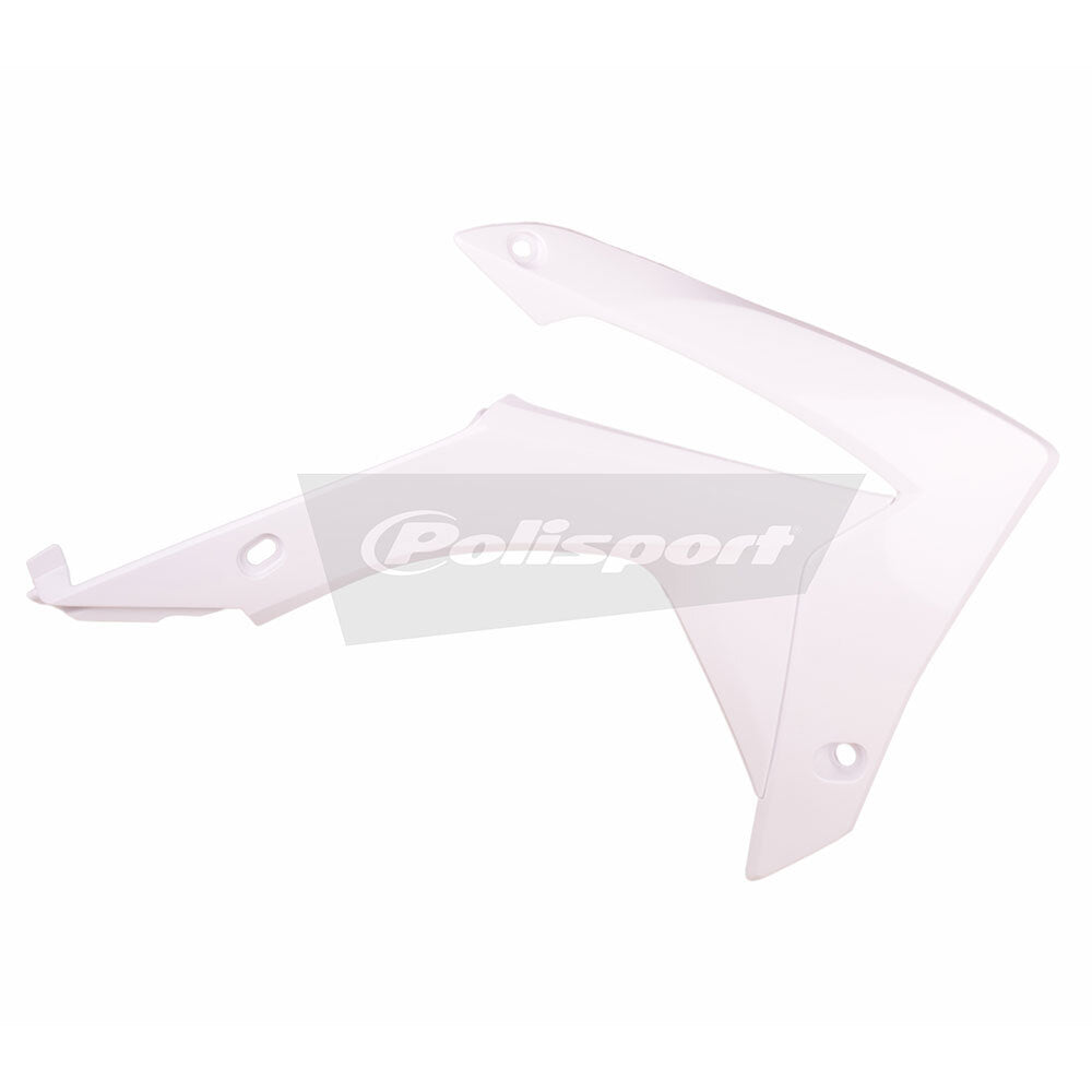 Polisport 75-841-71W Radiator Shrouds White for Honda CRF250R 14-17/CRF450R 13-16