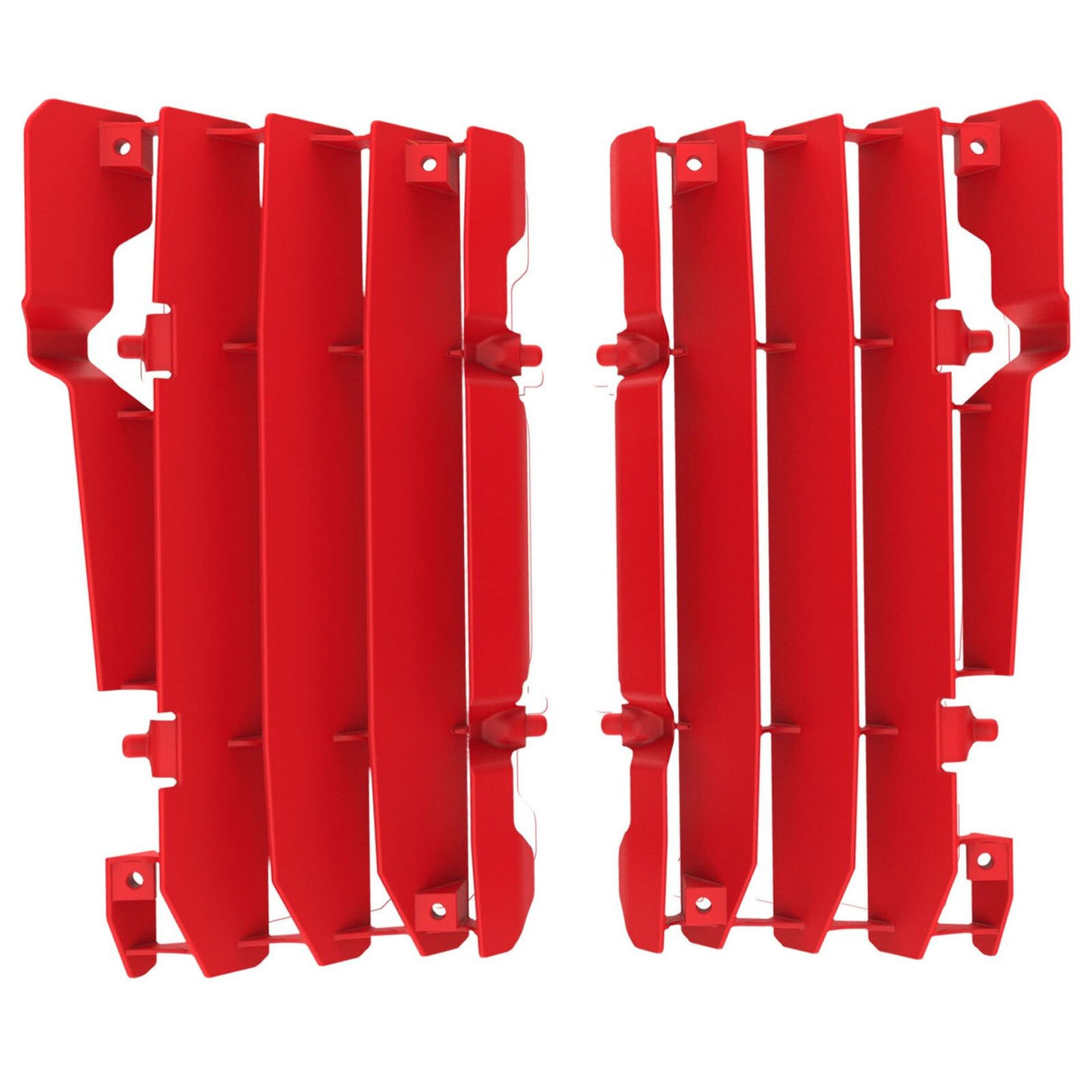 Polisport 75-845-44R Radiator Louvres Red for Beta RR 2T/4T 13-19