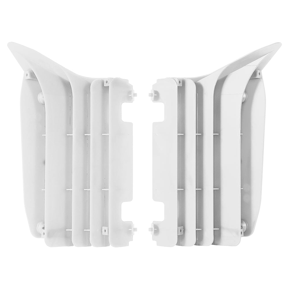 Polisport 75-845-55W Radiator Louvers White for Yamaha YZ250F 10-13