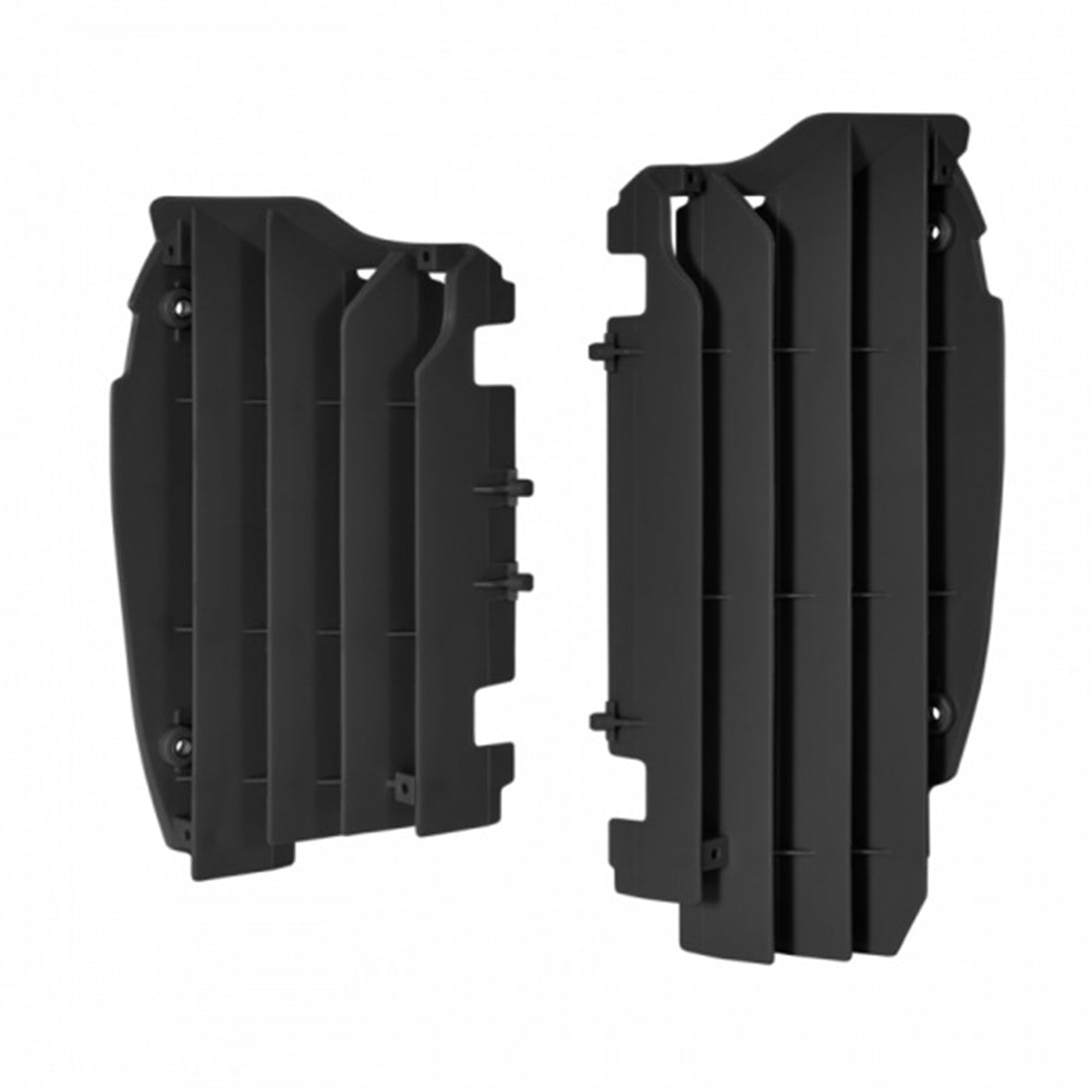 Polisport 75-845-60K Radiator Louvers Black for Kawasaki KX450F 12-15