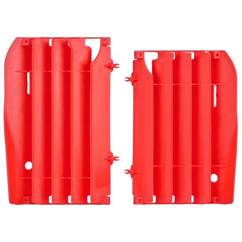 Polisport 75-845-64R4 Radiator Louvers Red CR04 for Honda CRF450R 09-12