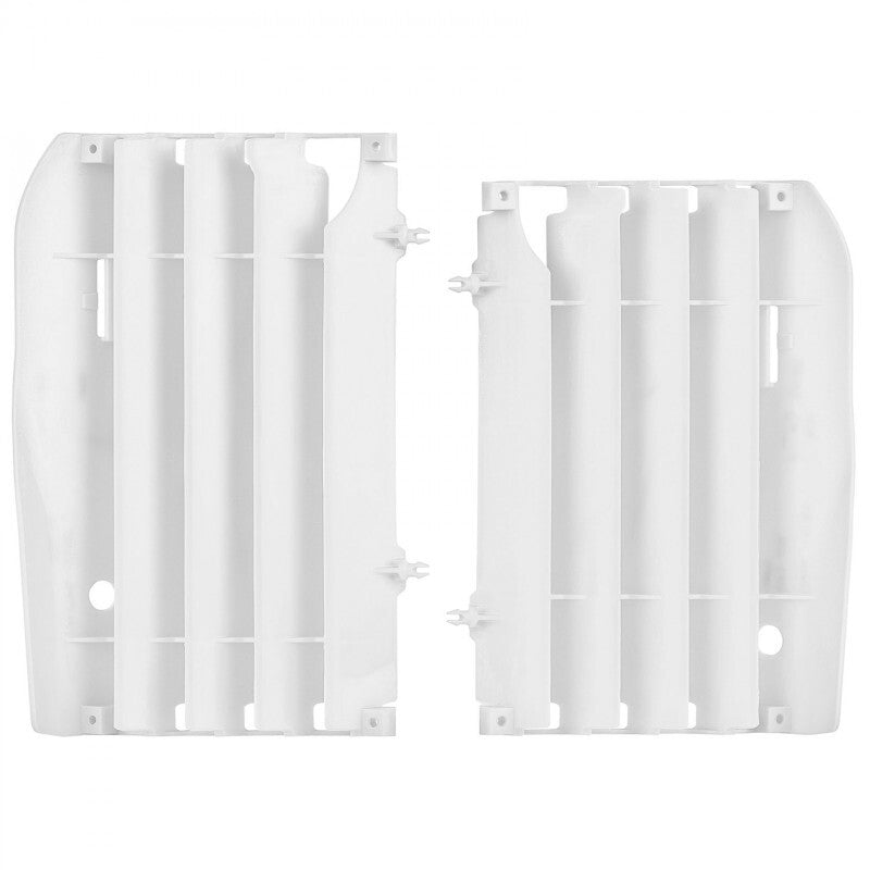 Polisport 75-845-64W Radiator Louvers White for Honda CRF450R 09-12