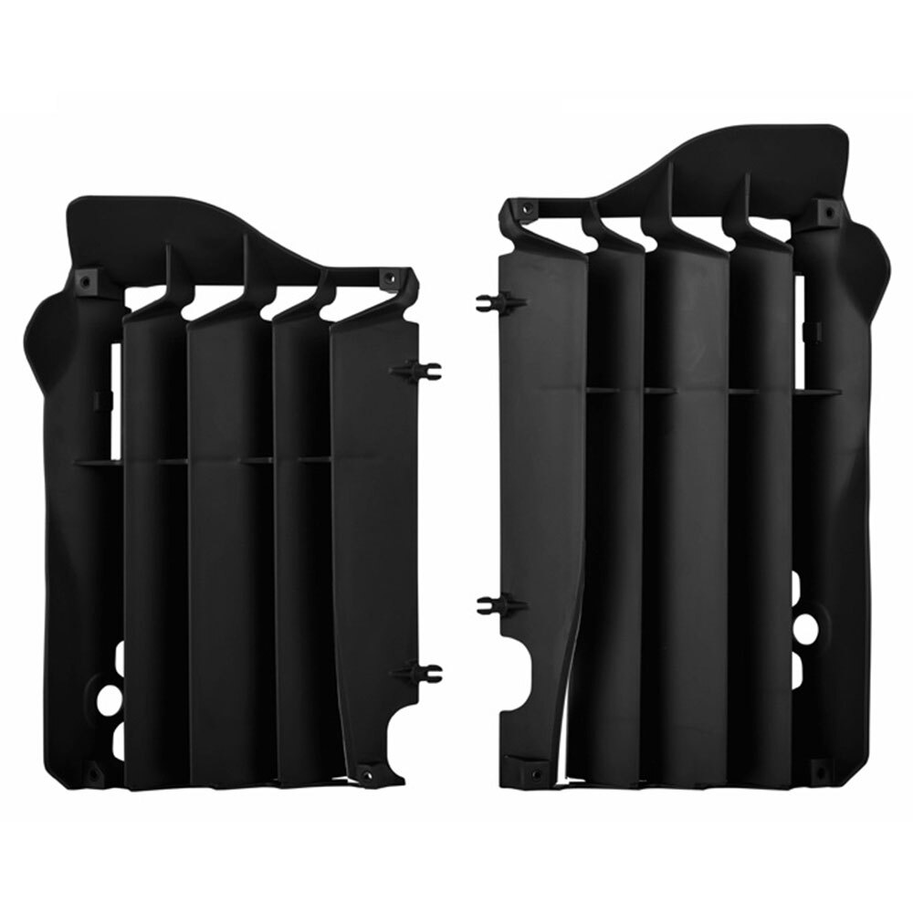 Polisport 75-845-74K Radiator Louvers Black for Honda CRF250R 16-17/CRF450R 15-16