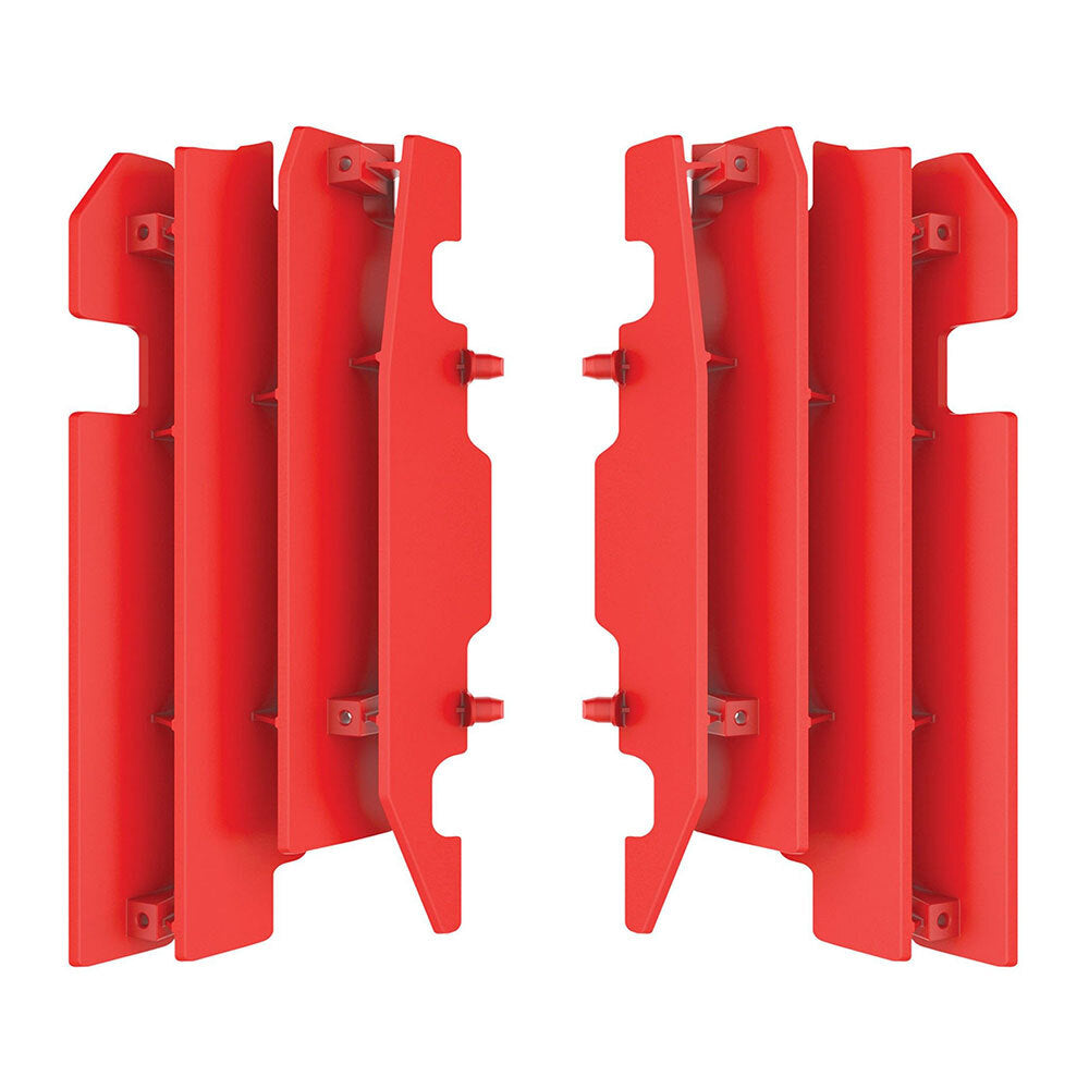 Polisport 75-845-99R4 Radiator Louvers Red for Honda CR125/250 00-04/CRF450R 03-04