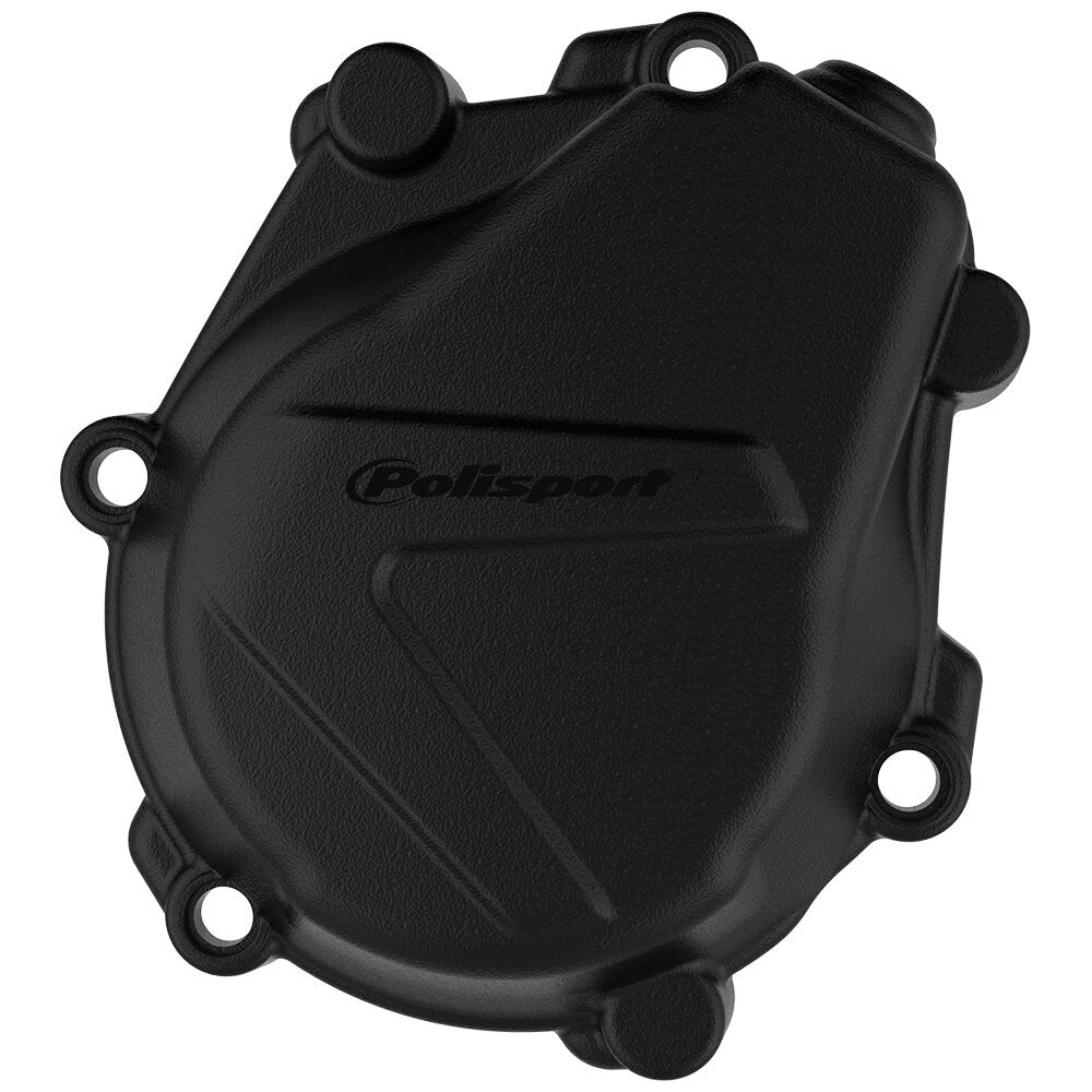 Polisport 75-846-39K Ignition Cover Black for Gas Gas MC-F 450 21-23/Husqvarna FX 450 17-23/KTM SX-F/XC-F 450 16-22