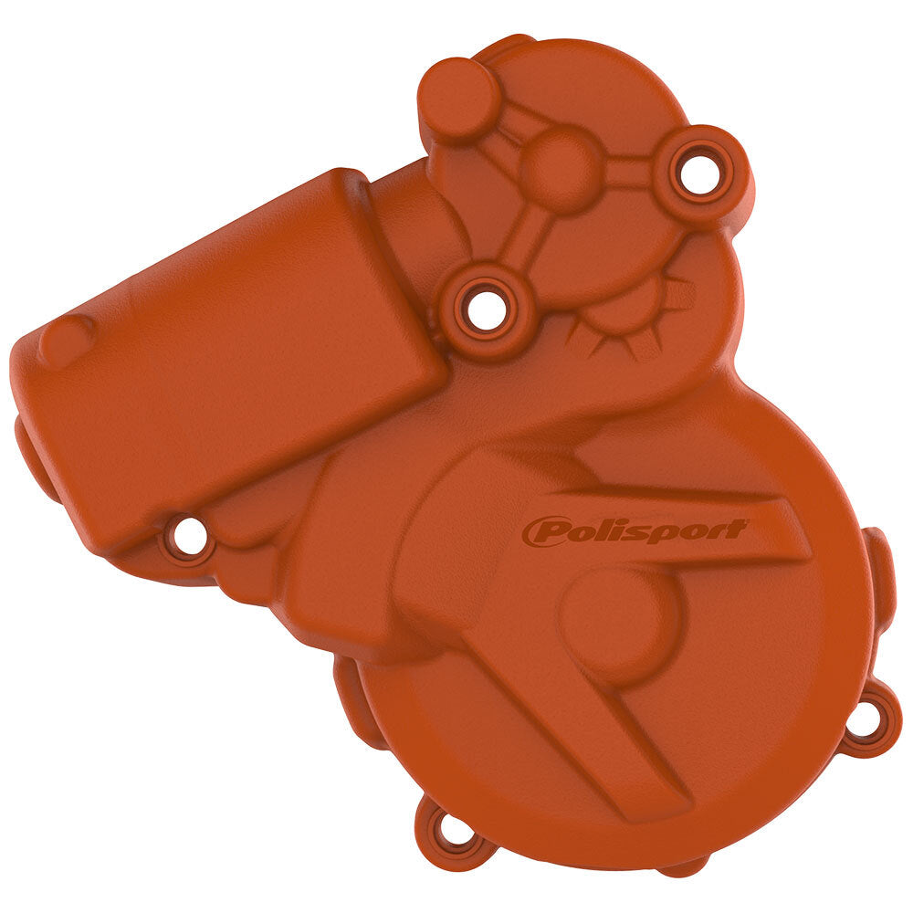 Polisport 75-846-43O Ignition Cover Orange for KTM EXC 250/300 11-16/XC 250/300 12-16/Freeride 250 F/R 15-17