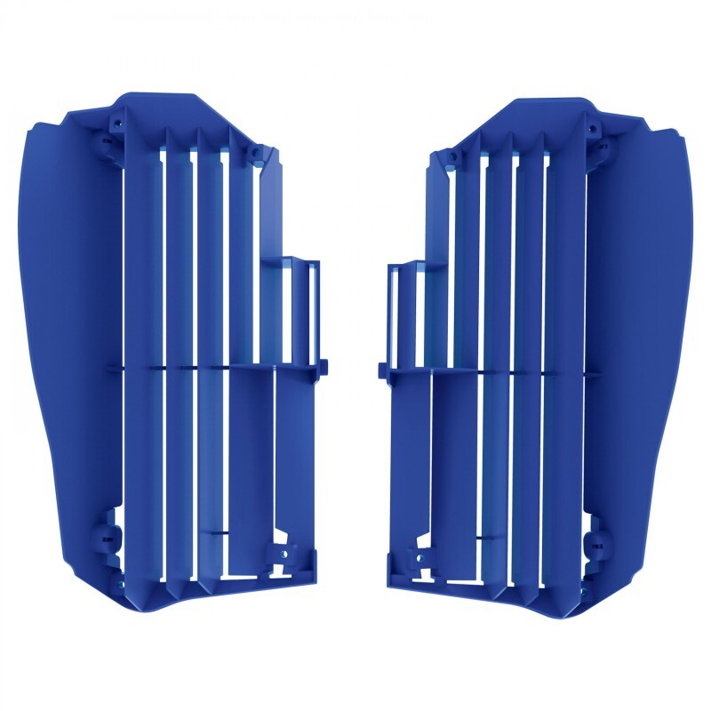 Polisport 75-846-47B8 Radiator Louvres Blue for Yamaha YZ250F/YZ450FX/WR450F 19-23/YZ450F 18-22/YZ250FX/WR250F 20-23