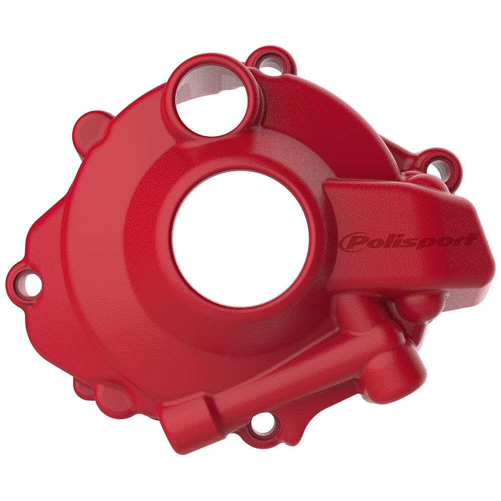 Polisport 75-846-59R4 Ignition Cover Red for Honda CRF250R 18-24/CRF250RX 19-24