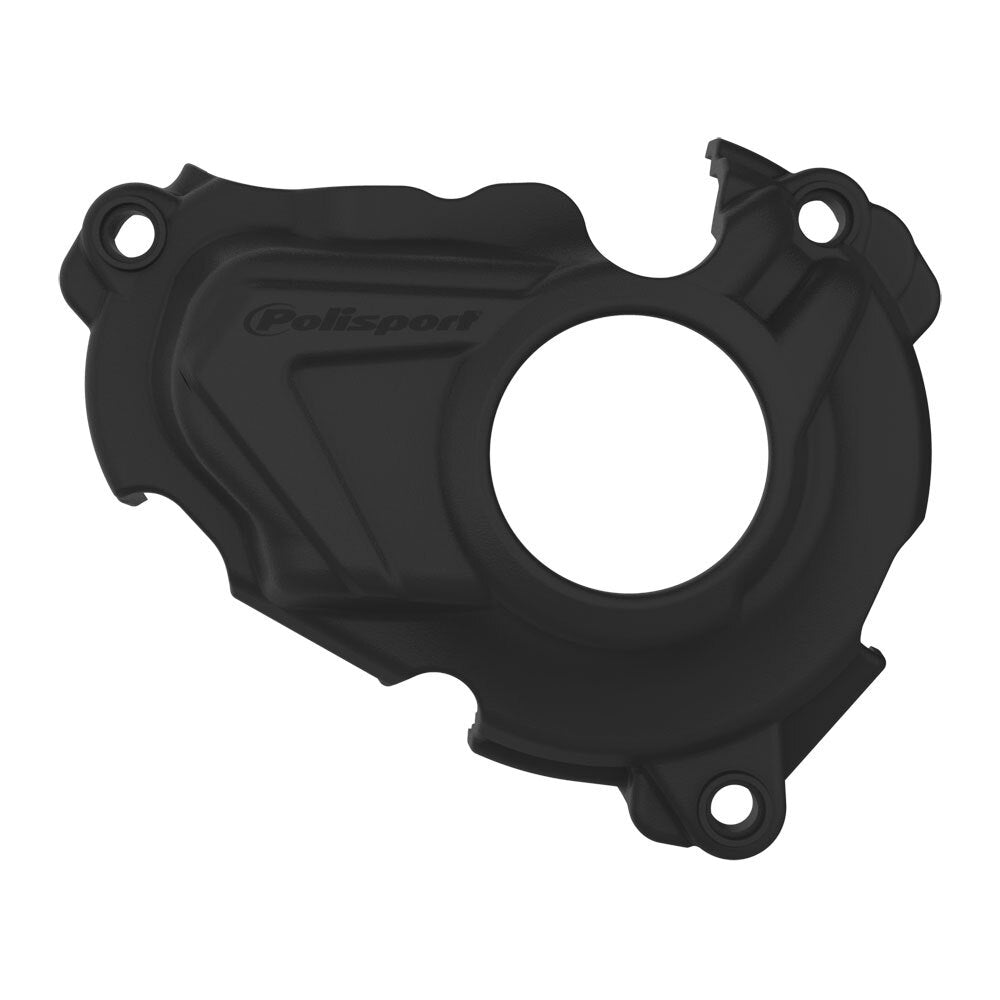 Polisport 75-847-10K Ignition Cover Black for Yamaha YZ250F 19-23/YZ250FX/WR250F 20-23