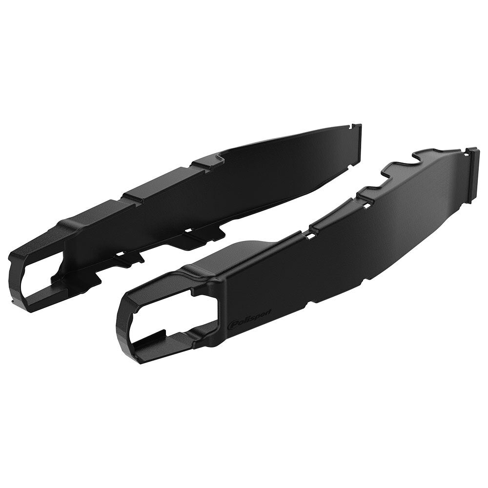 Polisport 75-847-13K Swingarm Protectors Black for Honda CRF250R/CRF250RX 20-24/CRF450R/CRF450RX 19-24