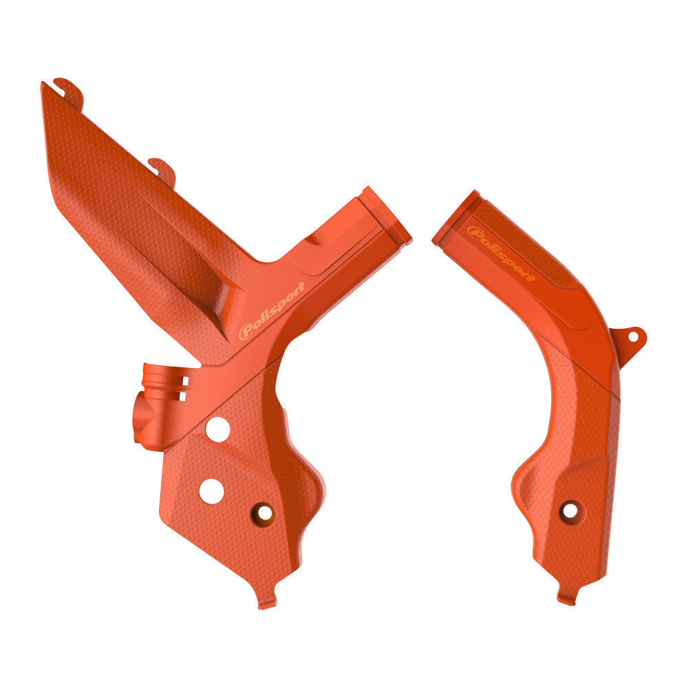 Polisport 75-847-29O Frame Guards Orange for KTM SX/SX-F/XC/XC-F 19-22/EXC/EXC-F/XC-W/XCF-W 20-23