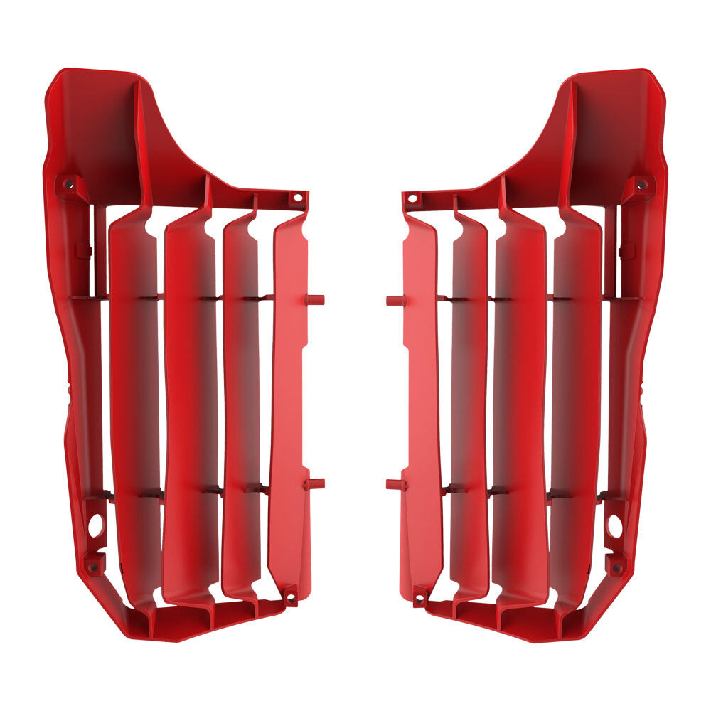 Polisport 75-847-41R Radiator Louvers Red for Honda CRF250R/CRF250RX 20-21