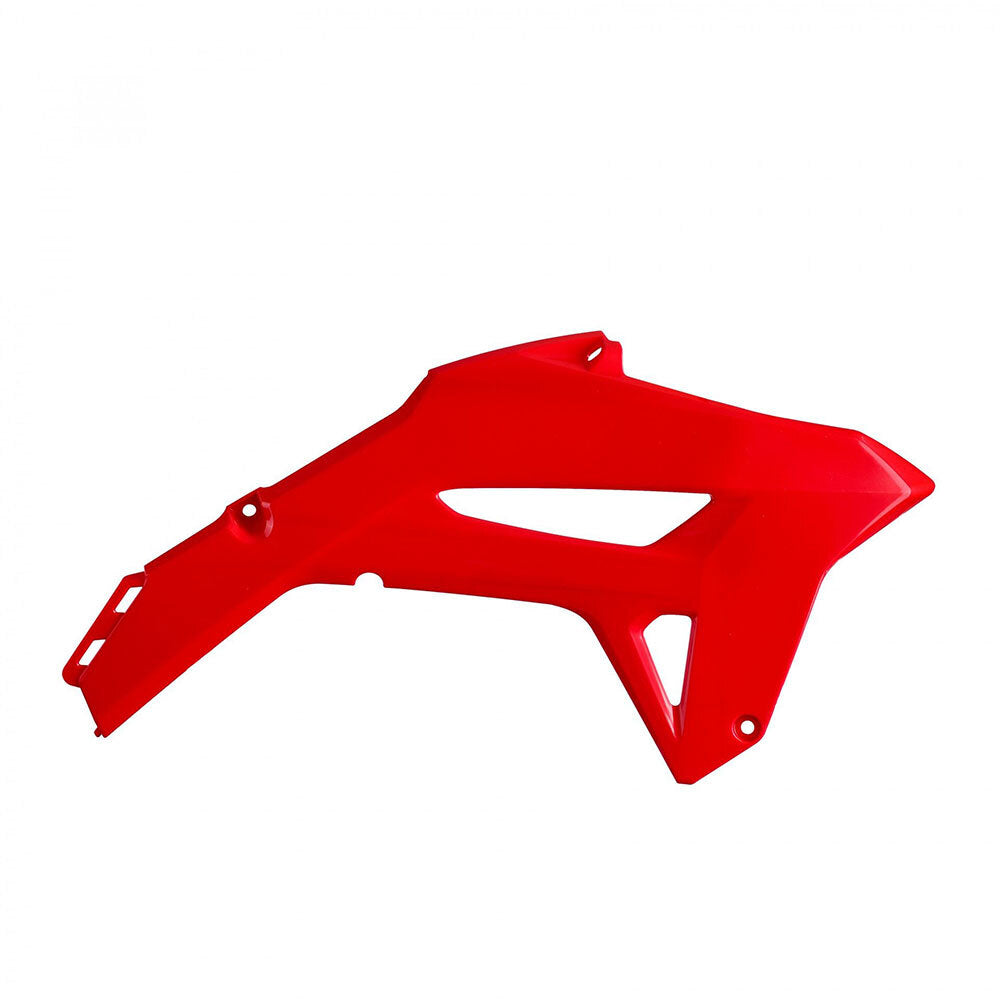 Polisport 75-847-49R Radiator Shrouds Red for Honda CRF250R 22-24/CRF450R 21-24