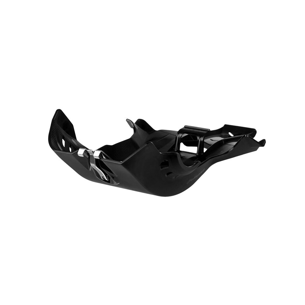 Polisport 75-847-51K Fortress Skid Plate Black for Sherco SEF-R 250/300/SEF Factory 250/300 12-24