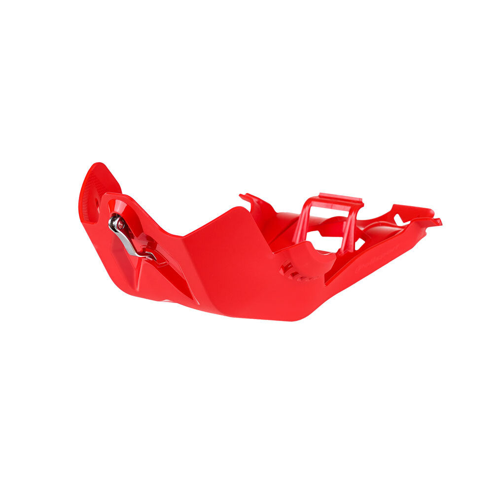 Polisport 75-847-54R Fortress Skid Plate Red for Beta RR 4T 350/390/430/480/500 20-22