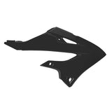 Polisport 75-847-72K Radiator Shrouds Black for Yamaha YZ125/250 22-24/YZ125X/250X 2024