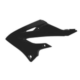 Polisport 75-847-72K Radiator Shrouds Black for Yamaha YZ125/250 22-24/YZ125X/250X 2024