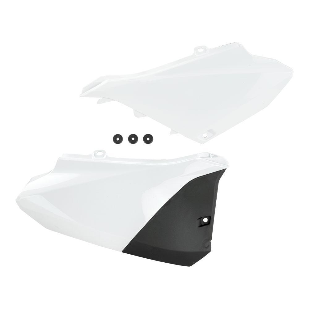 Polisport 75-847-79W Side Covers White for Yamaha YZ85 22-24