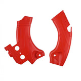 Polisport 75-847-84R4 Frame Protectors Red for Honda CRF250R/CRF250RX 22-24/CRF450R/CRF450RX 21-24