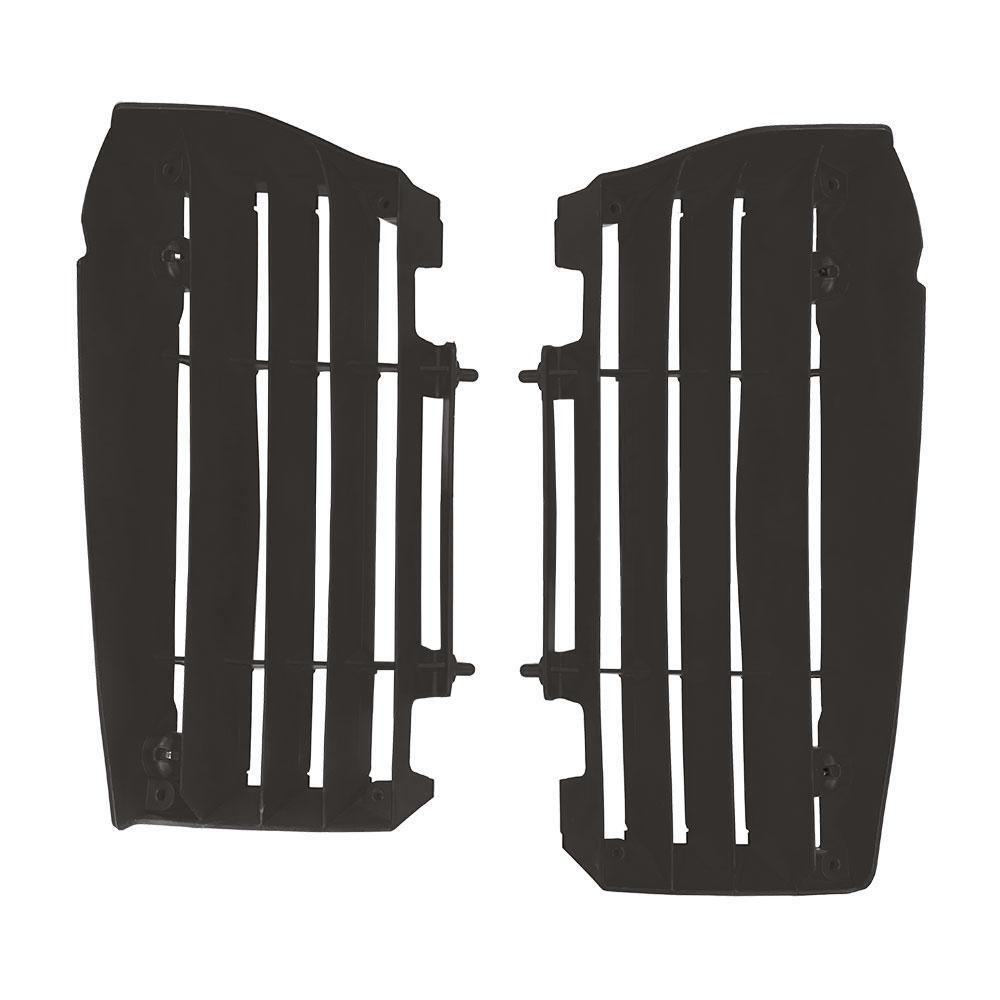 Polisport 75-848-79K Radiator Louvers Black for Yamaha YZ125/250 22-23