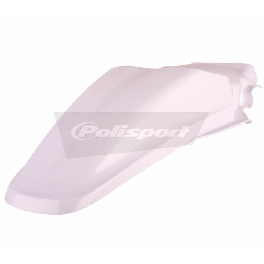 Polisport 75-856-04W Rear Fender White for Kawasaki KX85/100/112 01-13