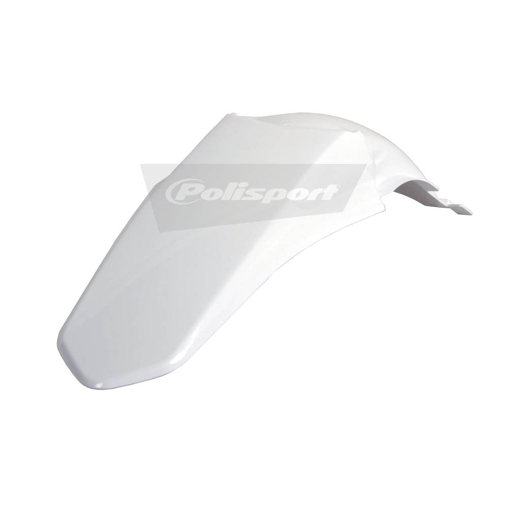 Polisport 75-856-05W Rear Fender White for Yamaha YZ125/250 02-14