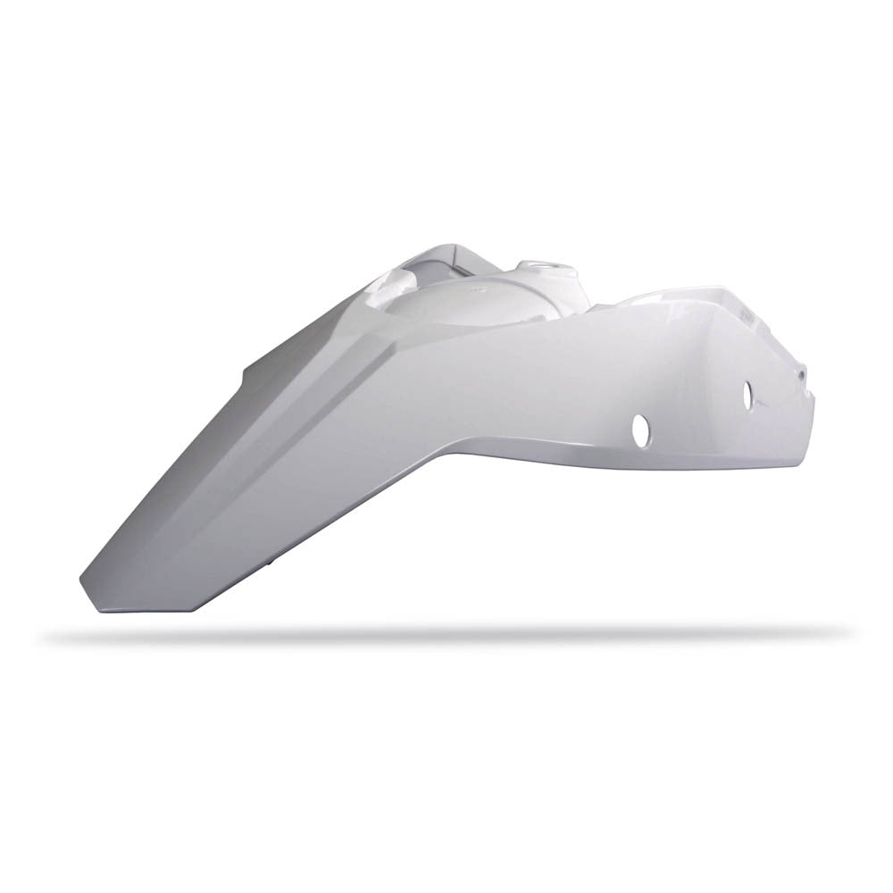 Polisport 75-856-79W One-Piece Rear Fender & Side Covers White for KTM SX/SX-F 07-10/EXC/EXC-F/XC-W/XCF-W 08-11/XC 08-10/XC-F 08-09