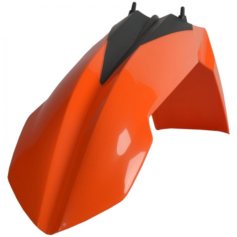 Polisport 75-856-87O Front Fender Orange for KTM SX/SX-F 07-12/EXC/EXC-F/XC-W/XCF-W 08-13/XC/XC-F 08-12