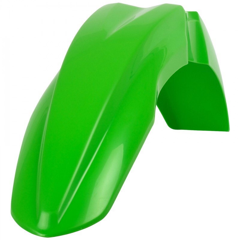 Polisport 75-857-38G5 Front Fender Green for Kawasaki KX250F 13-16/KX450F 13-15