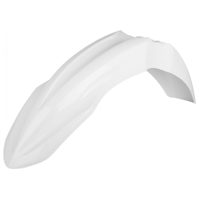 Polisport 75-857-38W Front Fender White for Kawasaki KX250F 13-16/KX450F 13-15