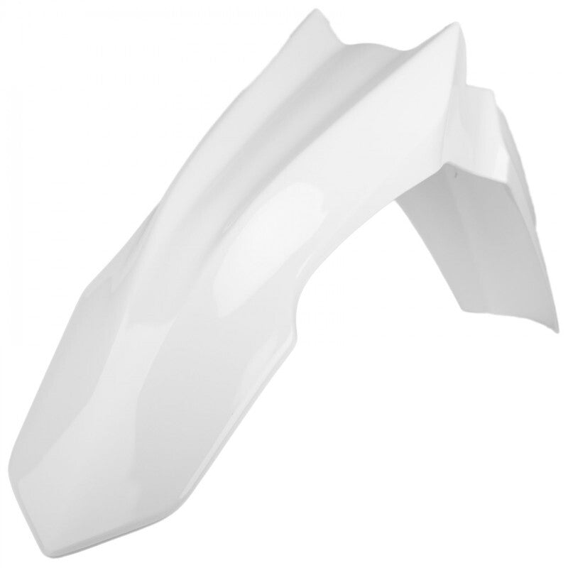 Polisport 75-857-39W Front Fender White for Honda CRF250R 14-17/CRF450R 13-16