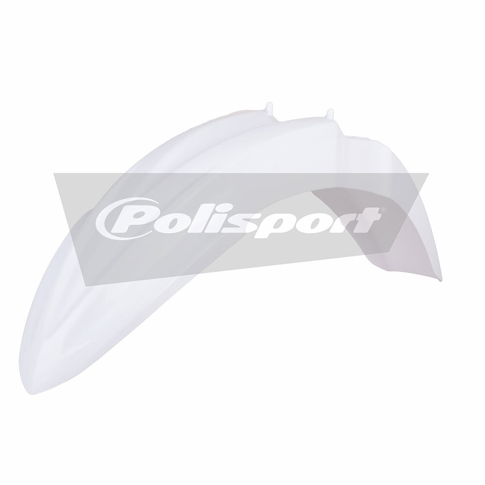 Polisport 75-857-41W Front Fender White for Kawasaki KX85/KX100/KX112 14-24