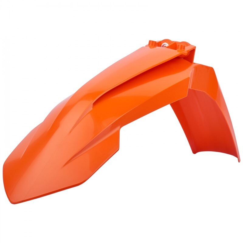 Polisport 75-857-42O Front Fender Orange for KTM SX/SX-F/XC/XC-F 16-22/EXC/EXC-F/XC-W/XCF-W 17-23