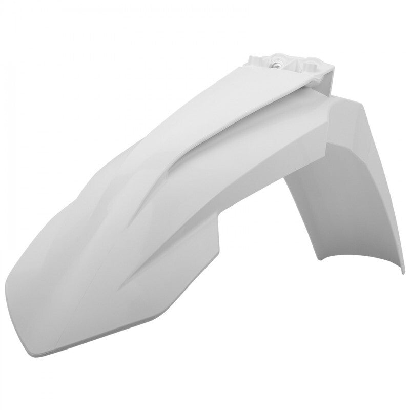 Polisport 75-857-42W Front Fender White for KTM SX/SX-F/XC/XC-F 16-22/EXC/EXC-F/XC-W/XCF-W 17-23