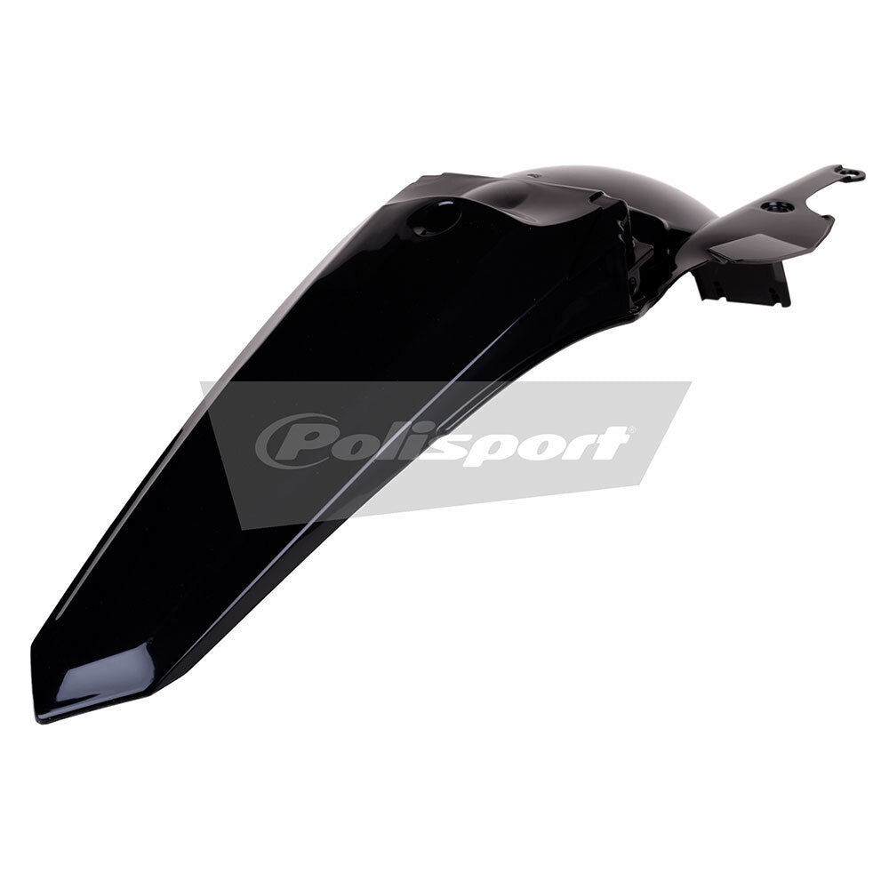 Polisport 75-857-96K Rear Fender Black for Yamaha YZ250F 14-18/450F 14-17