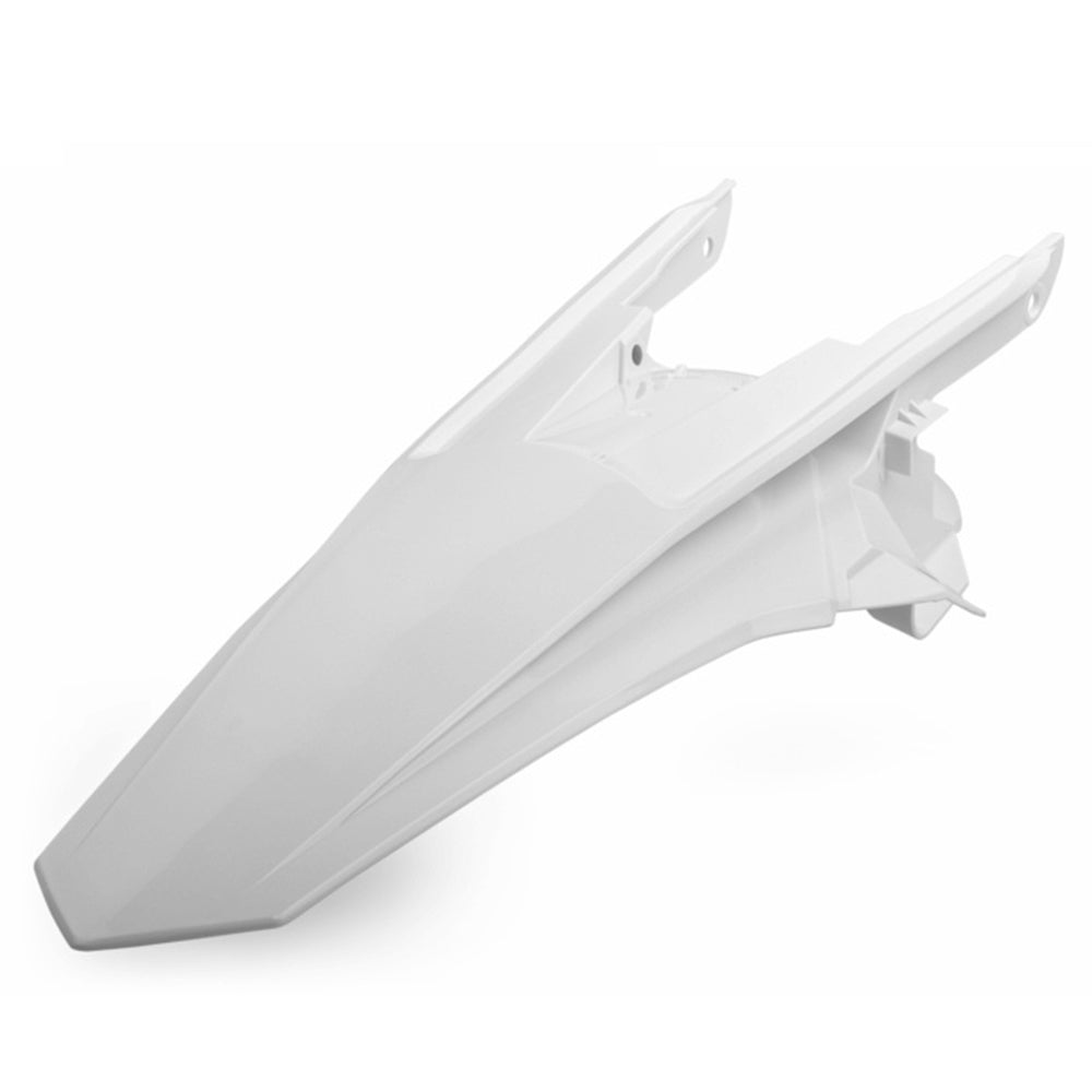 Polisport 75-859-55W Rear Fender White for KTM SX/SX-F/XC-F 16-18/XC 17-18