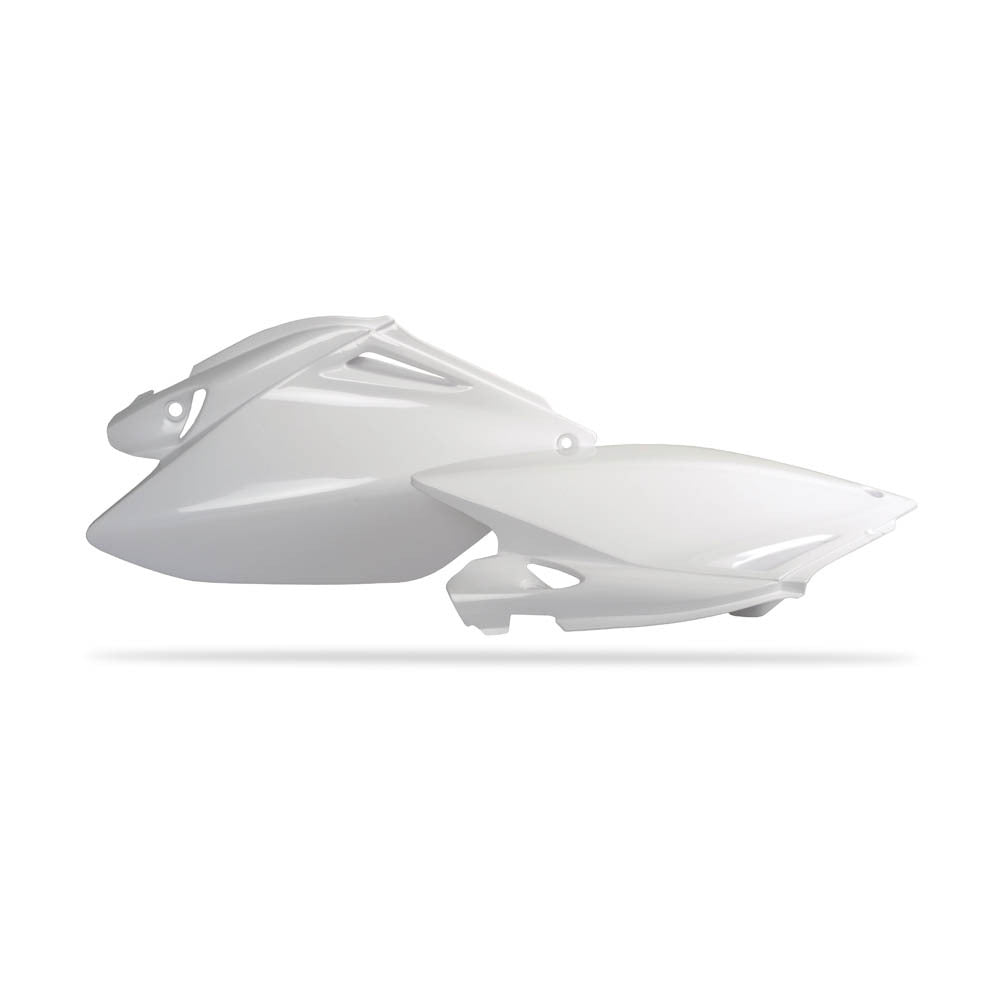 Polisport 75-860-28WW Side Covers White for Honda CRF250R 06-09