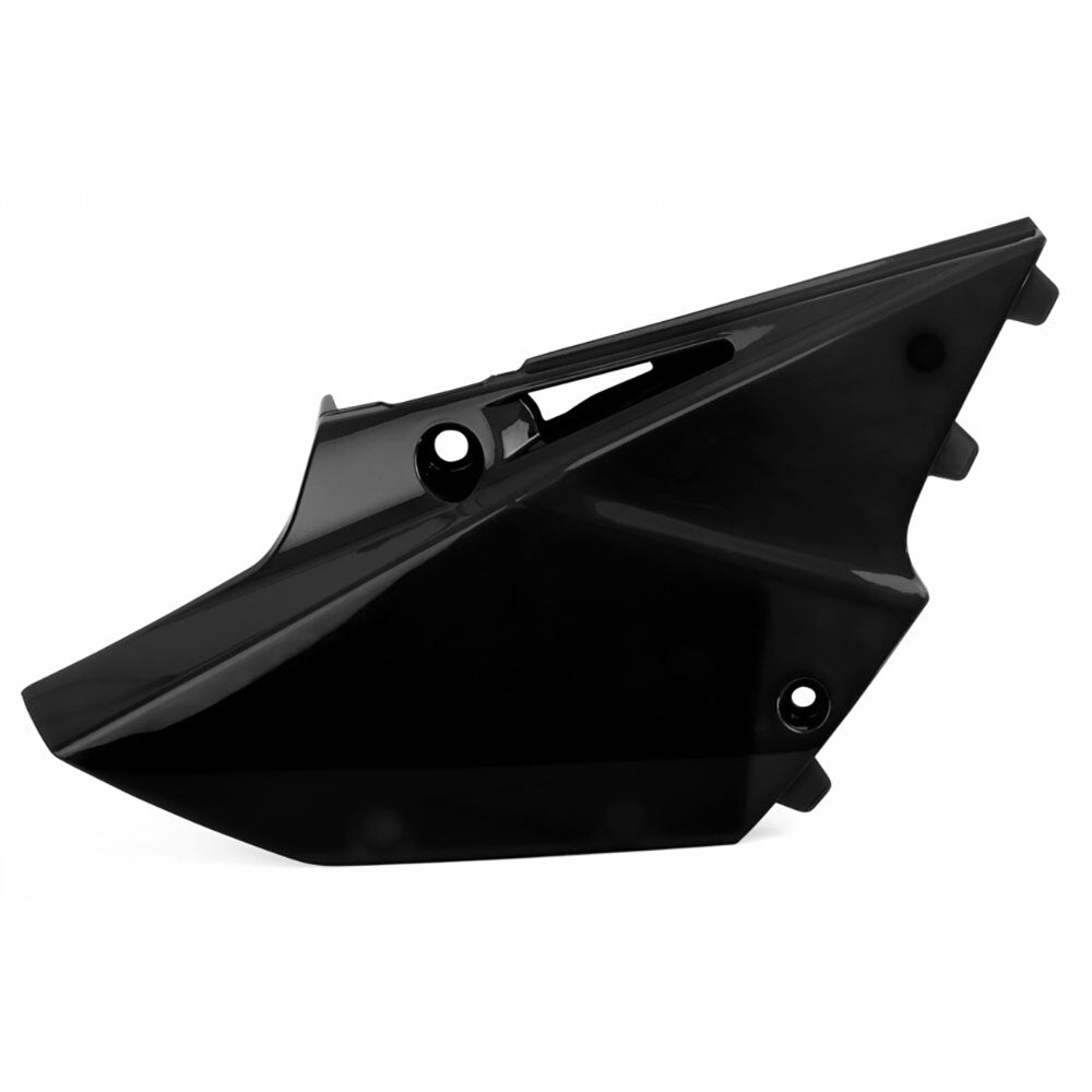 Polisport 75-860-75K Side Covers Black for Yamaha YZ125/250 15-21/YZ125X/250X 17-23