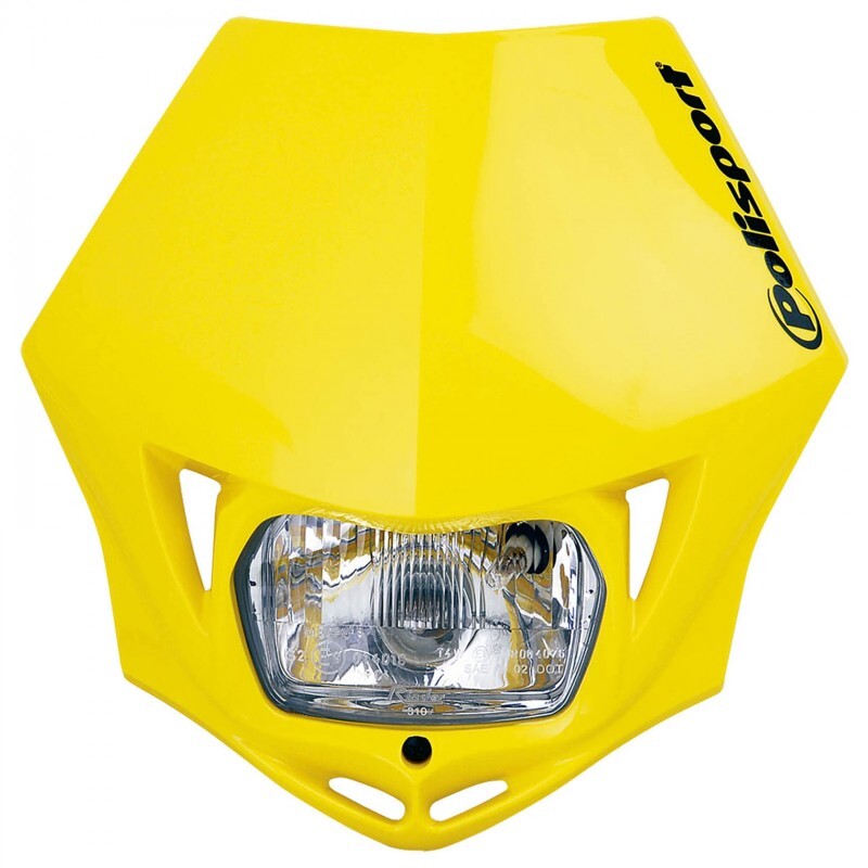 Polisport 75-866-35Y MMX Headlight Yellow