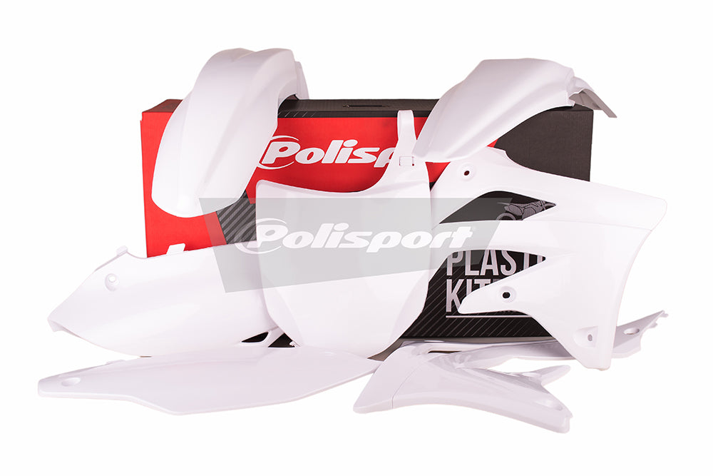 Polisport 75-904-64 Plastics MX Kit White for Kawasaki KX450F 12