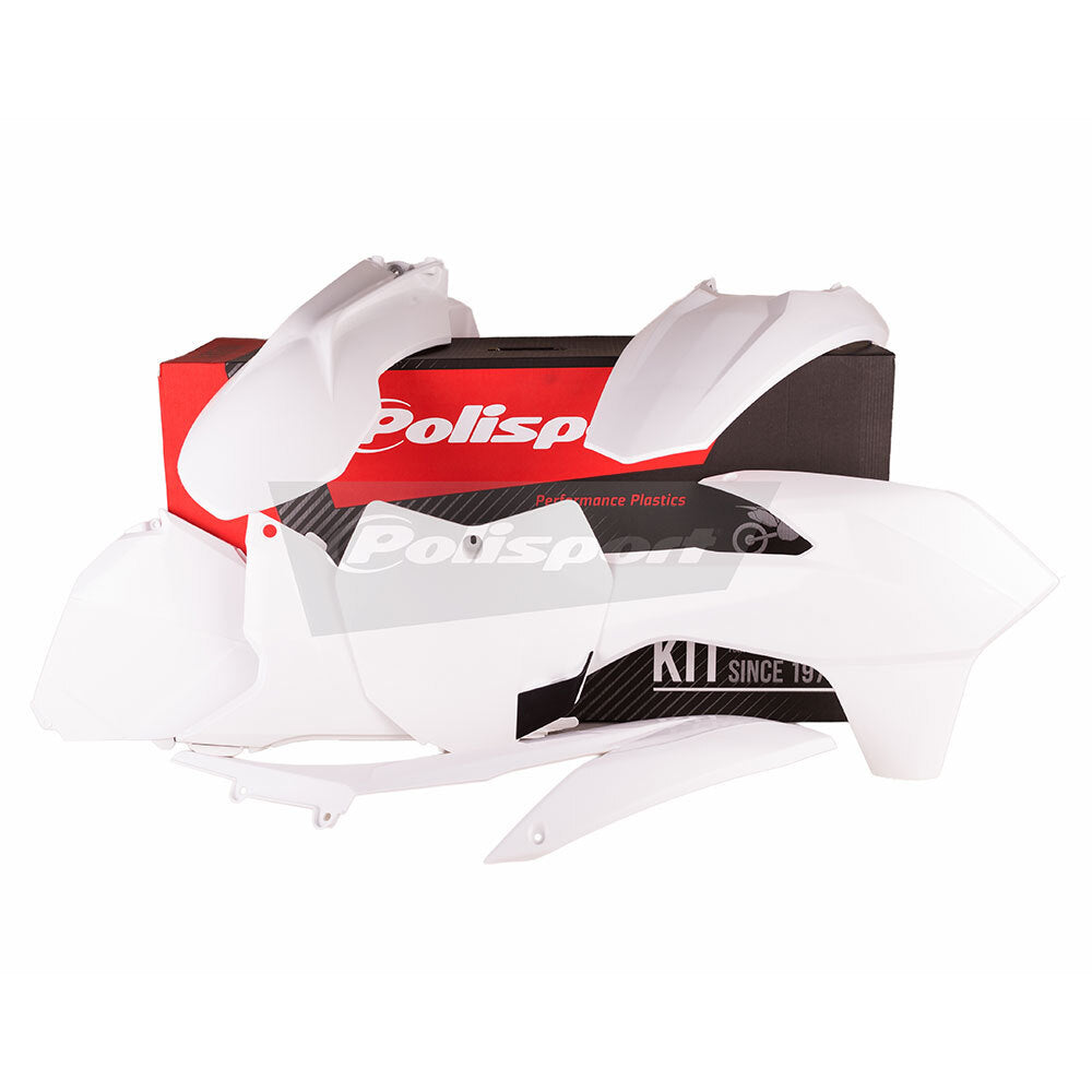 Polisport 75-905-59 Plastics MX Kit White for KTM SX/SX-F 13-15