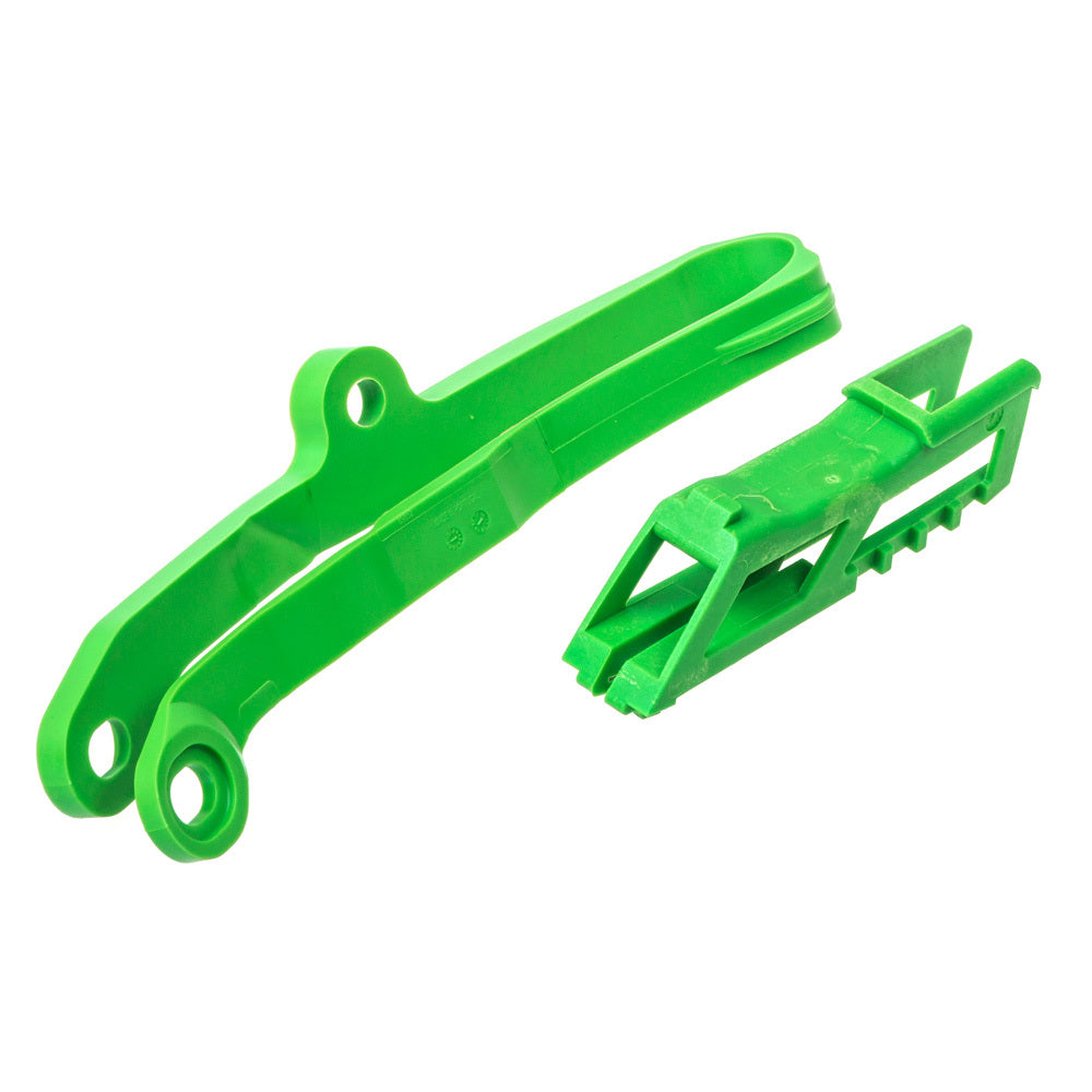 Polisport 75-906-76 Chain Guide & Slider Kit Green for Kawasaki KX250F 17-19/KX450F 16-19