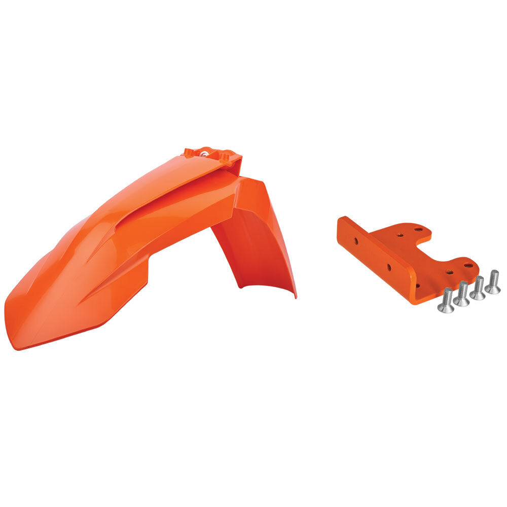 Polisport 75-907-34 Front Fender Adaptor Kit Orange for KTM SX/SX-F 07-12/EXC/EXC-F 08-13