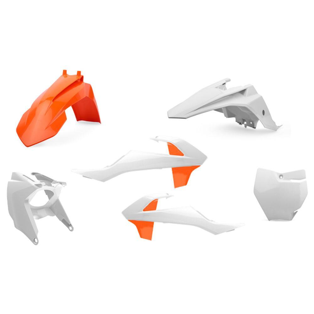 Polisport 75-908-05 Plastics MX Kit (Inc. Side Covers/Air Box Covers) OEM 2019 Colours for KTM 65 16-19