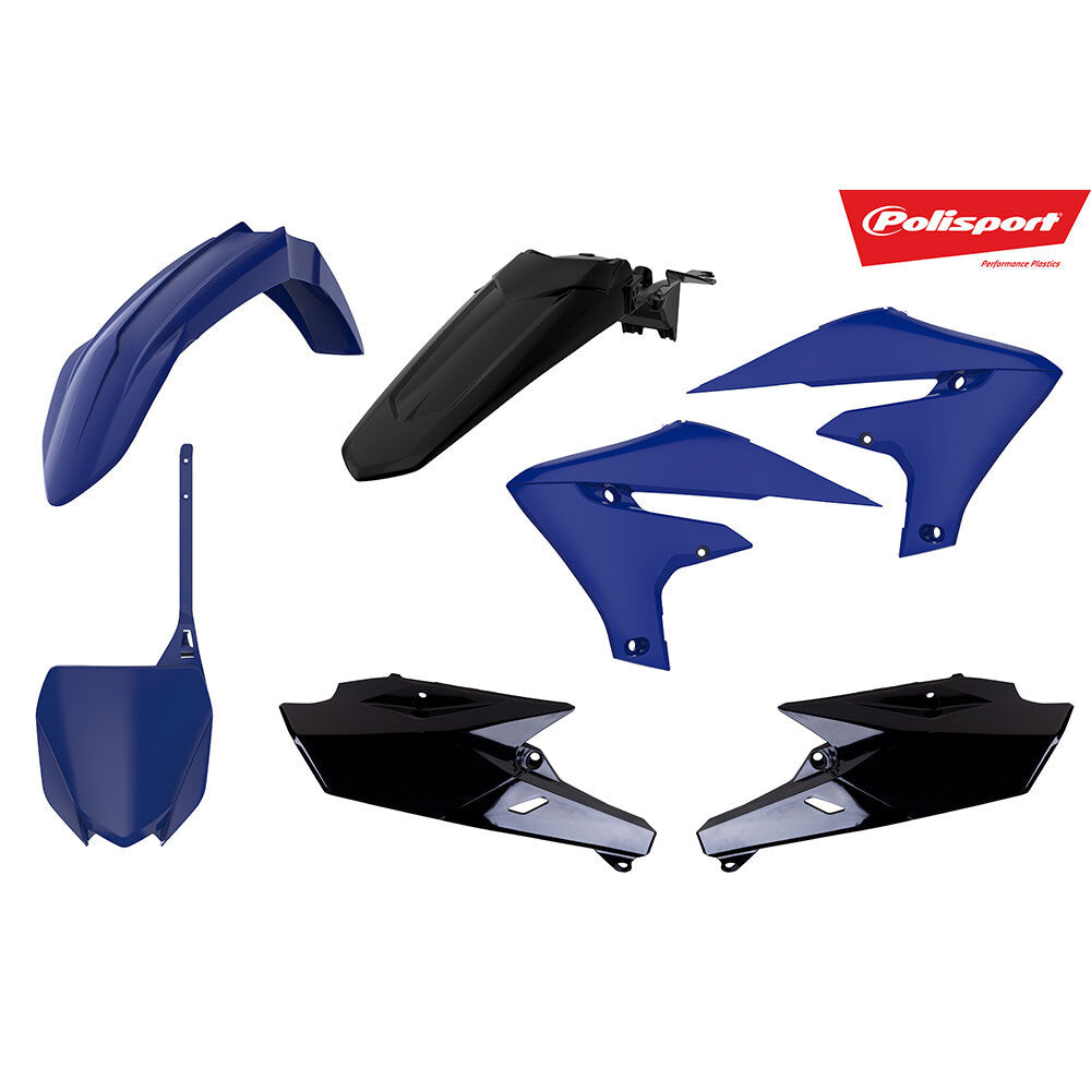 Polisport 75-908-30 Plastics MX Kit Blue/Black for Yamaha YZ250F 19/YZ450F 18-19