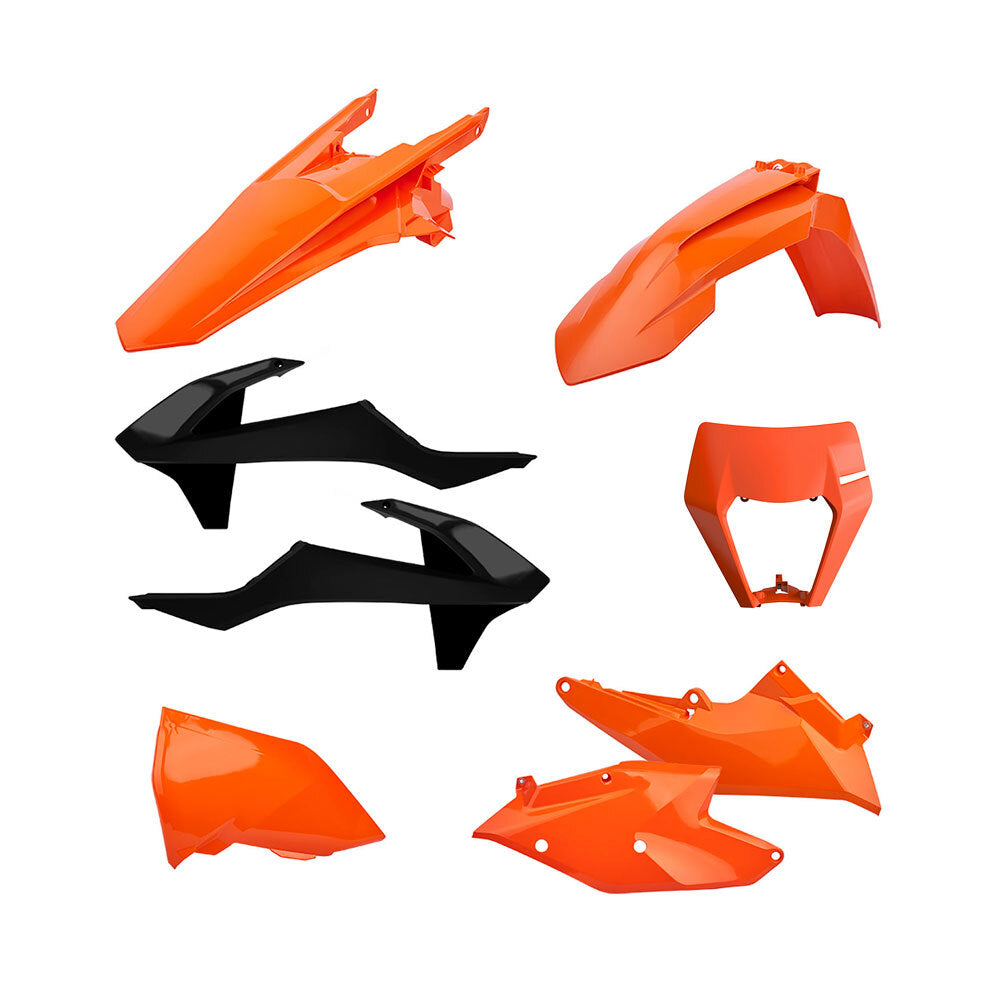 Polisport 75-908-81 Plastics Enduro Kit OEM 2017 Colours for KTM EXC/EXCF 17-19