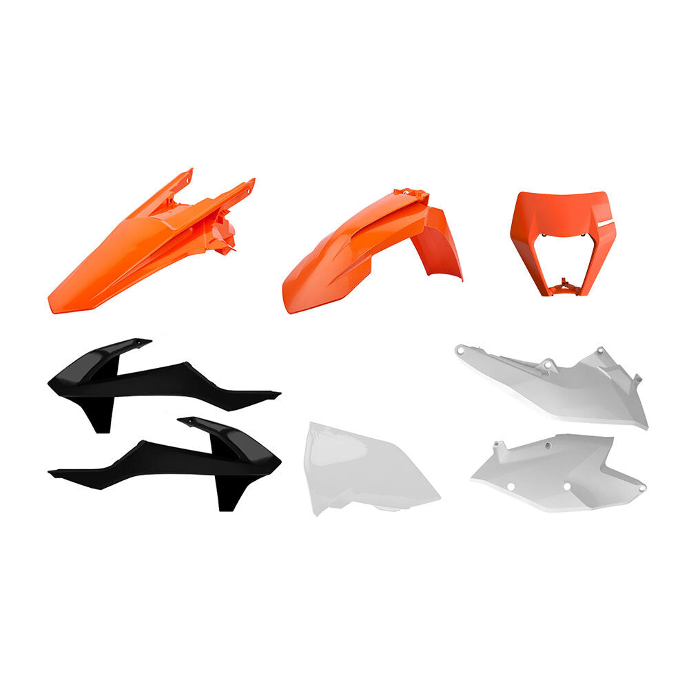 Polisport 75-908-84 Plastics Enduro Kit OEM 2019 Colours for KTM EXC/EXCF 17-19